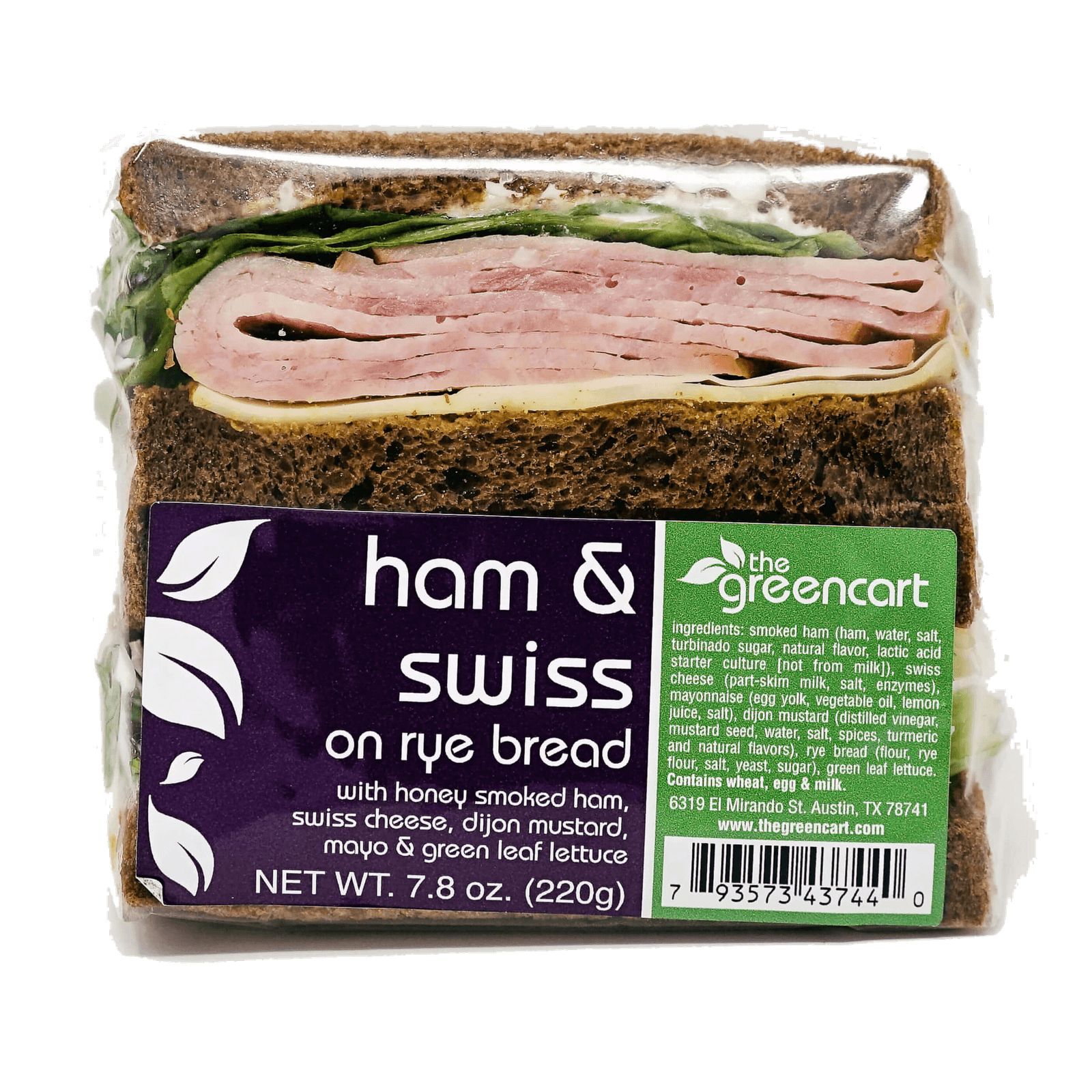 Ham & Swiss Sandwich